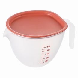 まいにち使いたいフタ付きボウル 小 レッドの商品画像