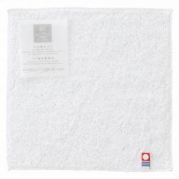 エコナチュール タオルハンカチ  ホワイトの商品画像