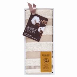 泉州インディア・オーガニック フェイスタオル ベージュの商品画像