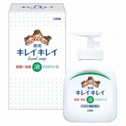 ライオン キレイキレイ薬用液体ハンドソープ250ml 箱入りの商品画像