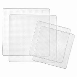 ラクーニ 角型シリコーンラップ(4枚入)の商品画像