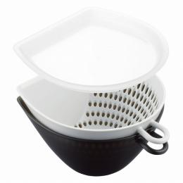 フタ付チリトリ ザルボウルSの商品画像