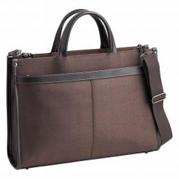 エドクルーガー ビジネストート ダークブラウンの商品画像