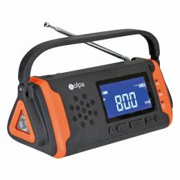 solpa 手回し・ソーラー蓄電ラジオ チャージオ ラムダの商品画像