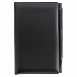 PVC付箋メモ(ペン付き) ブラックの商品画像