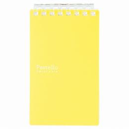 LIHIT LAB. Pastello ツイストノート(メモサイズ) イエローの商品画像