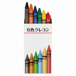 6色クレヨンの商品画像