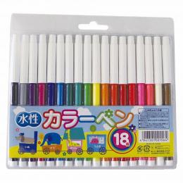 カラーペン18色の商品画像