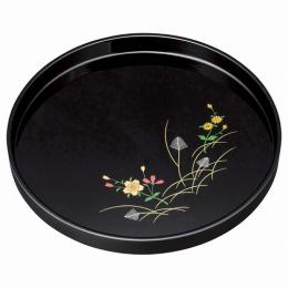 紀州塗 あきしの 丸盆の商品画像