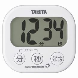 タニタ 洗える「でか見え」タイマー ホワイトの商品画像