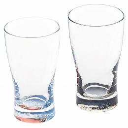 ぬりもんde Verre 蒔絵北斎 ミニグラスペアセットの商品画像