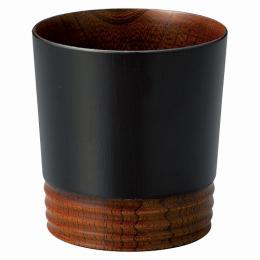 山中塗 欅のロックカップ 粋の商品画像