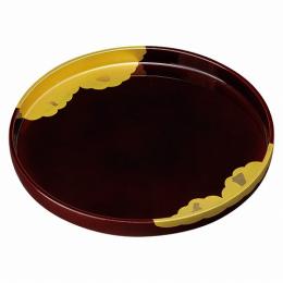 紀州塗 雲居路 10.0丸盆の商品画像