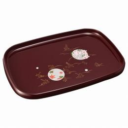 紀州塗 円華 13.0信貴長手盆の商品画像