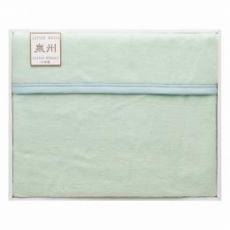 フリーモード 泉州カラーリバーシブル シルク混綿毛布(毛羽部分) グリーンの商品画像