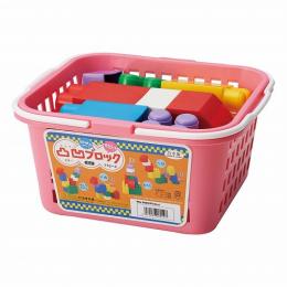 凸凹ブロックミニ ピンクの商品画像