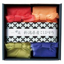 初代田蔵 新潟県産こしひかり・笹川流れ極塩ギフトセットの商品画像