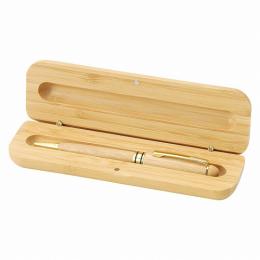 天然竹製ボールペン(ケース付)の商品画像