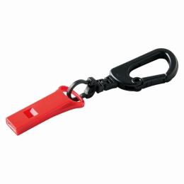 カラビナ付きホイッスルの商品画像