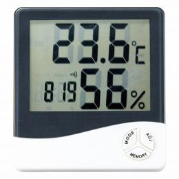 パット スクエアデジタル温湿度計の商品画像