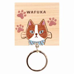 ひのきキーリング ねこの商品画像