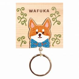 ひのきキーリング 柴犬の商品画像