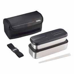 【名入れ専用】サーモス フレッシュランチボックス 1100ml (DSD)ドットブラック(D-BK)の商品画像