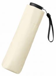 のびるハンドル5段遮光折りたたみ傘 ベージュの商品画像