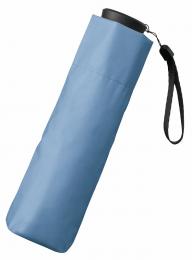 のびるハンドル5段遮光折りたたみ傘 スモークブルーの商品画像