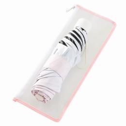 グラデーション遮光折りたたみ傘(ポーチ付) ピンクの商品画像