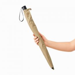 たたんでも伸ばしても使えるUV傘 ベージュの商品画像