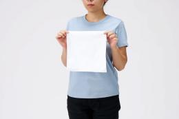 コットンWフェイス ハンドタオル 昇華転写対応 ホワイトの商品画像