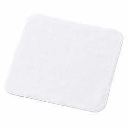 プリントしやすいコットンシャーリングミニタオル ホワイトの商品画像