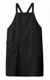 カスタムデザインエプロン ブラックの商品画像