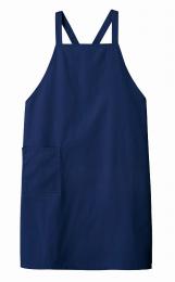 カスタムデザインエプロン ネイビーの商品画像
