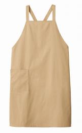 カスタムデザインエプロン サンドベージュの商品画像