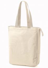 ノートPCが入れられるファスナートート ミルキーベージュの商品画像