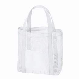 メッシュライントート(M) ホワイトの商品画像