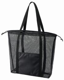 メッシュライントート(LL) ブラックの商品画像