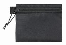リップストップフラットポーチ(SS) ブラックの商品画像
