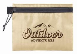 リップストップフラットポーチ(S) ベージュの商品画像