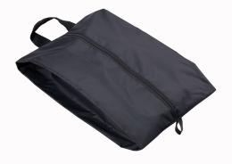 コンパクトになるシューズケース ブラックの商品画像