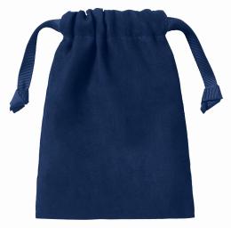 スウェード風巾着(S) ネイビーの商品画像