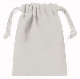 スウェード風巾着(S)グレーの商品画像