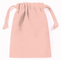 スウェード風巾着(S) ピンクベージュの商品画像