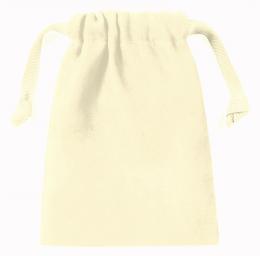 スウェード風巾着(S) オフホワイトの商品画像