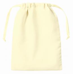 スウェード風巾着(M) オフホワイトの商品画像