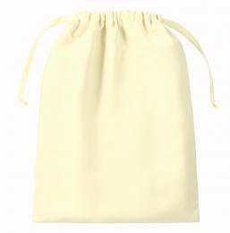 スウェード風巾着(L) オフホワイトの商品画像