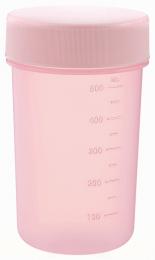 目盛り付シンプルシェイカーボトル680ml ピンクの商品画像