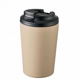 リッド付ステンレスサーモタンブラー380ml ベージュの商品画像